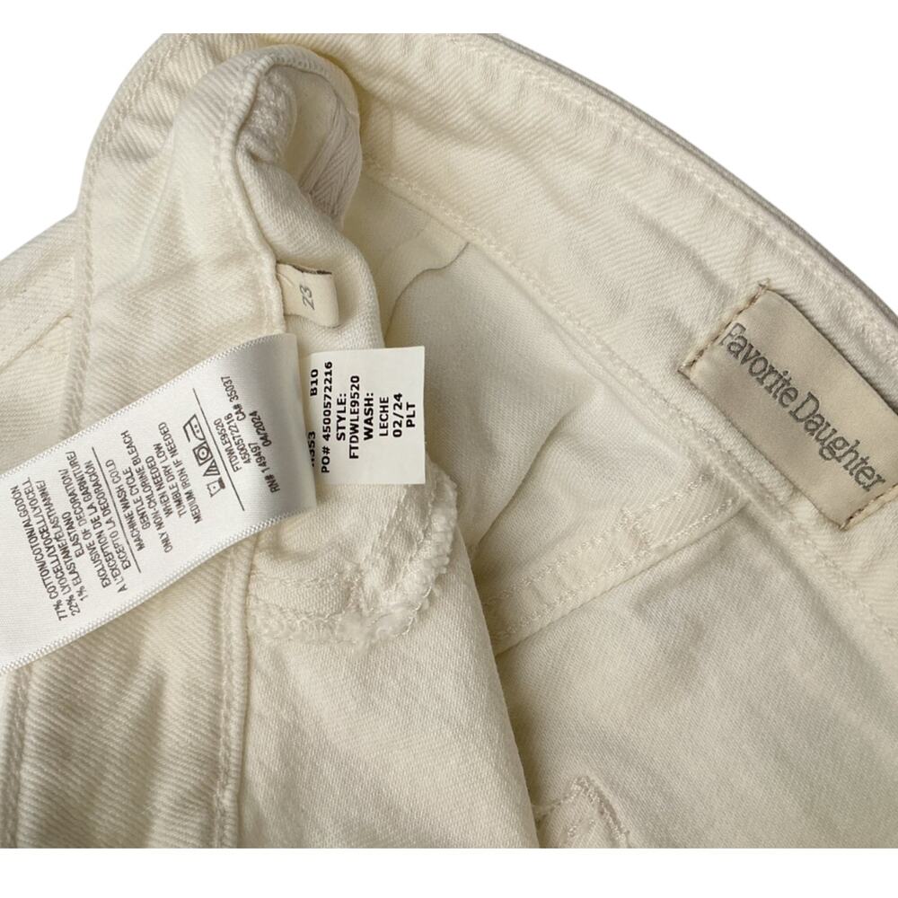 Favorite Daughter Denim White Mischa Skirt Size 23 - Picture 4 of 4